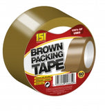 Bruine Verpakking Tape 60mX48mmX0.045mm